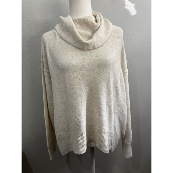 American Eagle Chillside Cowl Neck Soft Sweater Size XS Oversize Fit - Picture 5 of 13